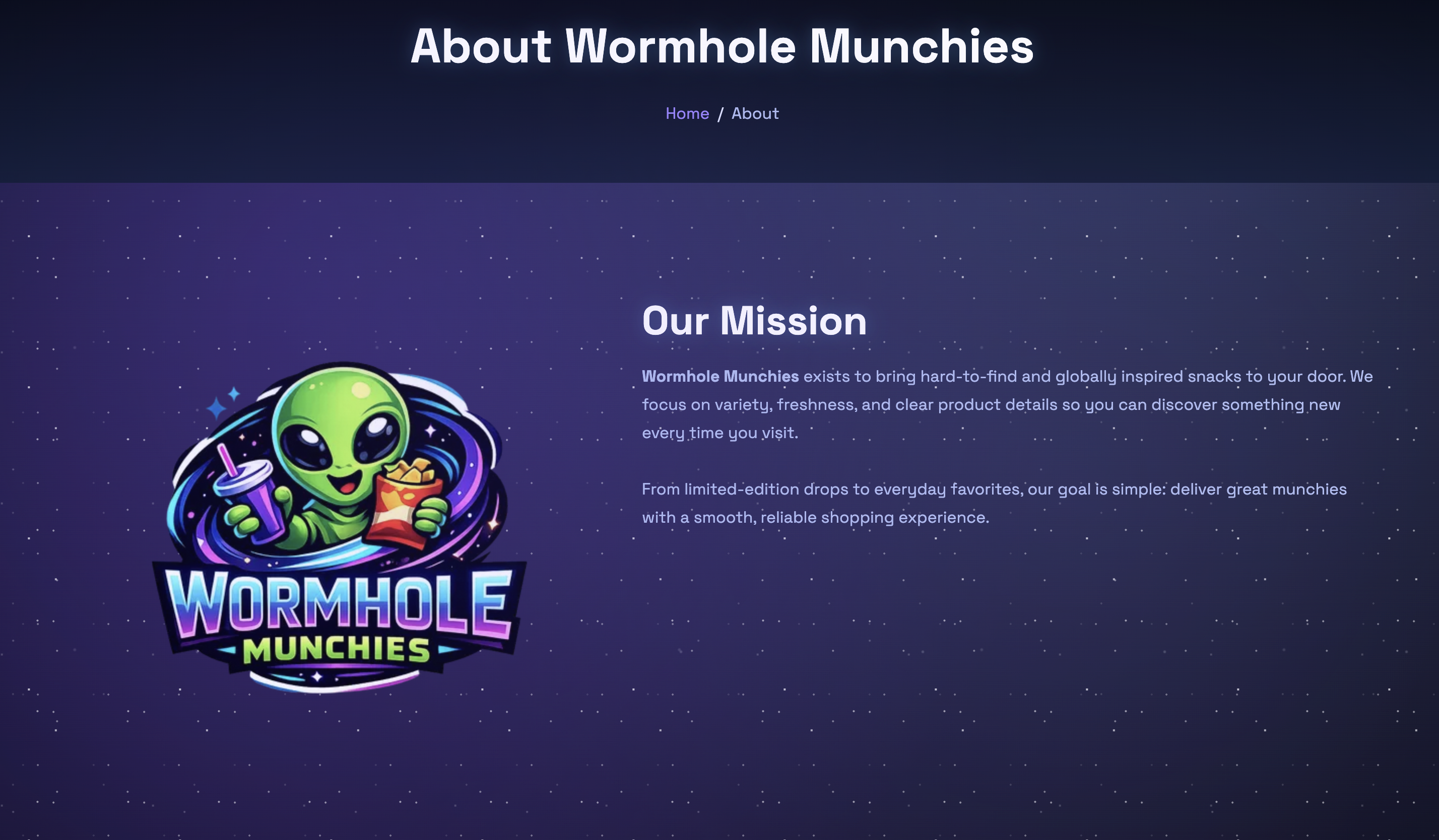 Wormhole Munchies
